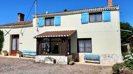 Vooraanzicht van Le Marronnier - gite-in-boerderijstij