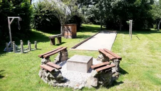 Outdoor games area Outdoor games area