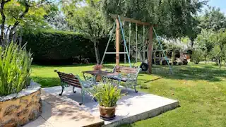 Swings and garden Swings and garden